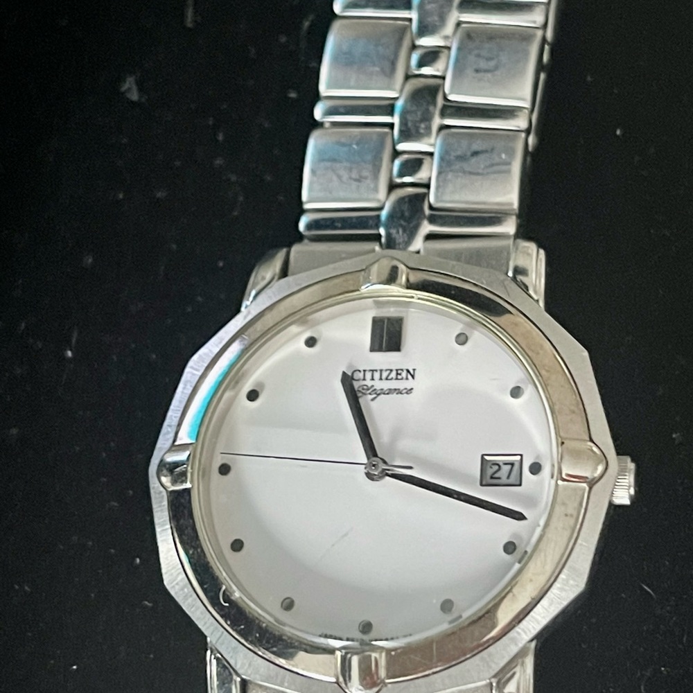 Men’s Citizen Elegance stainless steel  and water resistant